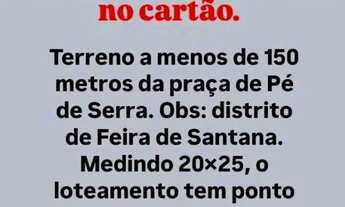 Imagem: Lotes em Maria Quitéria