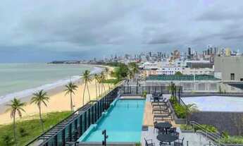 Imagem 2: Jardim Oceania - Vendo Flat Mobiliado , na Beira Mar - Recepção 24 Horas - Pronto para Ren
