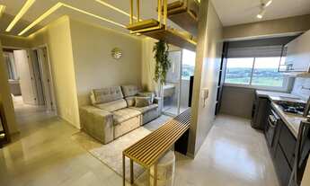 Imagem 4: Apartamento na planta 52 metros 2 quartos 1 suite Mirante Flamboyant