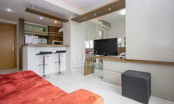 Imagem: Loft mobiliado com 1 vaga - Prédio com