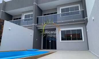 Imagem 3: SOBRADOS NA SEGUNDA QUADRA DO MAR NO BALNEÁRIO PRAIA DE LESTE - TERRENO 112,00M² E ÁREA TO