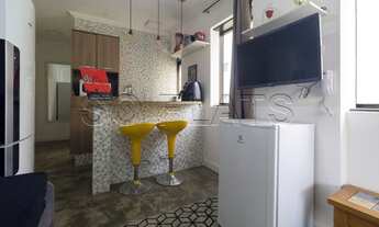 Imagem 3: Flat próximo ao Shopping Frei Caneca disponível para locação com 1 dorm e 1 vaga