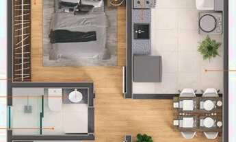 Imagem 6: Apartamento região oeste- acesso Rod. washington luiz