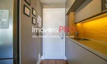 Imagem 5: Apto mobiliado, prédio moderno com 2 dormitórios sendo 1 suíte e 1 vaga o Brooklin prox do