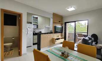 Imagem 2: Apartamento mobiliado locação 1 suíte 1 vaga no Jardim Recreio USP Ribeirão