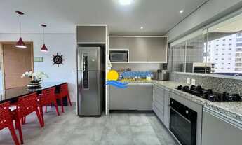 Imagem 7: Apartamento beira-mar com varanda gourmet Astúrias Guarujá