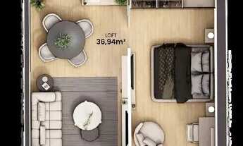 Imagem 3: Apartamento 3 Dormitórios para venda em Florianópolis - SC