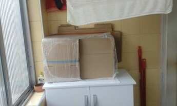 Imagem: Sala living grande c/ vista para o mar