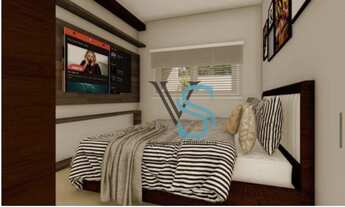 Imagem 2: Casa com 3 dormitórios à venda, 112 m² por R$ 550.000,00 - Golden Park Residence I - Soroc