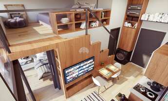 Imagem 2: Studio para venda com 1 quarto no Bairro Alto da Rua XV - Curitiba - PR