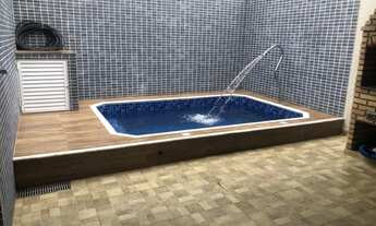 Imagem 2: Sobrado 3 dormitórios, Área de churrascos, Linda Piscina com Cascata, NOVO no Maracanã -