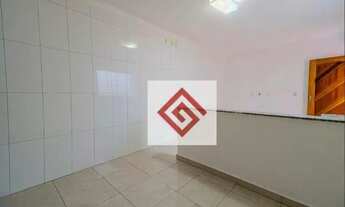 Imagem 2: Casa com 1 dormitório para alugar, 64 m² por R$ 1.602,63/mês - Campestre - Santo André/SP
