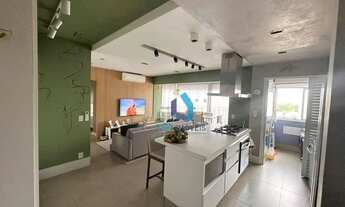 Imagem 3: Apartamento Mobiliado com 1 dormitório para alugar, 65 m² por R$ 6.990/mês - Jardim Prudên