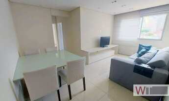 Imagem 2: Apartamento com 2 dormitórios Mobiliado para alugar, 60 m² por R$ 5.957/mês - Vila Clemen