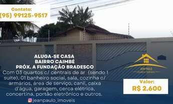 Imagem: Aluga-se Casa no Bairro Caimbé (Próx
