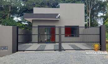 Imagem 4: Casa nova a 600 metros da praia com 3 dormitórios à venda, 70 m² por R$ 400.000 - Balneári