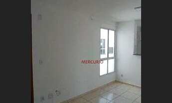 Imagem 2: Apartamento com 2 dormitórios, 44 m² - venda por R$ 165.000,00 ou aluguel por R$ 1.015,00