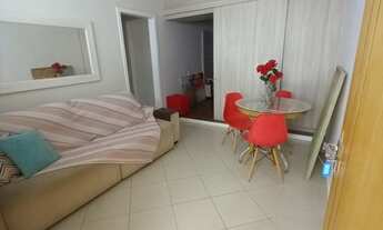 Imagem 2: Apartamento para aluguel com 1 quarto varanda com vista praia frente praia em Gonzaga - Sa