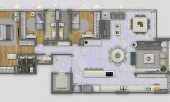 Imagem 5: Apartamento para Venda em Vitória, Enseada do Suá, 3 dormitórios, 3 suítes, 3 banheiros, 4
