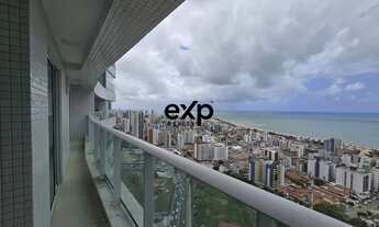Imagem 2: Vendo apartamento de 2 dormitórios no Altiplano, João Pessoa andar alto, 70m², VISTA MAR D