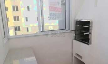 Imagem 4: Apartamento no Recanto da Figueira - Sacada com Churrasqueira, Sol da Tarde e Localização