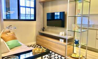 Imagem 2: Apartamento com 2 dormitórios à venda, 33 m² por R$ 351.326,18 - Centro - Curitiba/PR