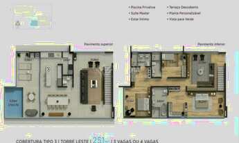 Imagem 4: COBERTURA RIVA PRAIA BRAVA 3 SUITES 3 VAGAS