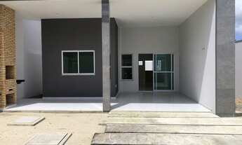 Imagem 2: CASA NOVA 3QUARTOS 2SUITES.ESPAÇO PISCINA, APENAS R$:270MIL