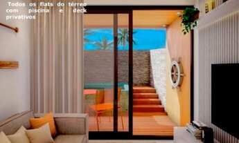 Imagem: Flat com Piscina Privativa na Praia de Porto
