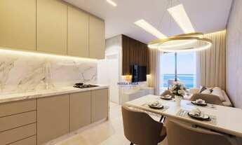 Imagem 4: Apartamento novo a 250 metros do mar com 2 dormitórios à venda, 58 m² por R$ 466.616 - Gai