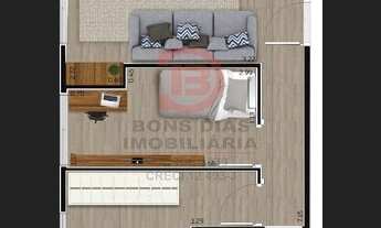 Imagem 4: Otimo apartamento com 2 dormitorios lazer na cobertura