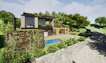 Imagem 4: Lindíssima casa alto padrão à venda no morro da Praia da Ferrugem, em Garopaba, 4 suítes c