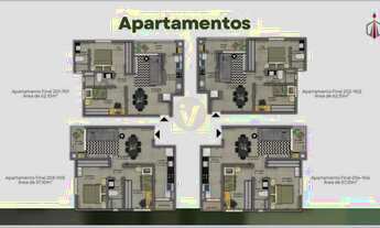 Imagem 3: Orvieto Residence apartamento 2 dormitórios com 2 vagas de garagem!