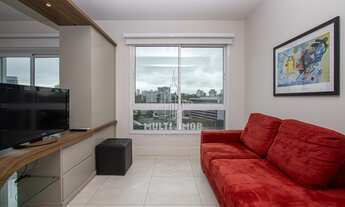 Imagem 5: Loft mobiliado com 1 vaga - Prédio com infra total