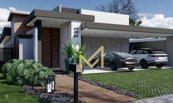 Imagem 2: Casa térrea com 4 suites, 317 m² por R$ 4.200.000 - Condomínio Residencial Treviso - Casca