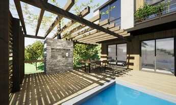 Imagem 5: Lindíssima casa alto padrão à venda no morro da Praia da Ferrugem, em Garopaba, 4 suítes c