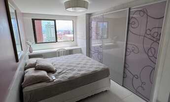 Imagem 7: Apto todo mobiliado,120m², Pos. Nascente Sul, 3qtos sendo 2 suítes+ wc de serv