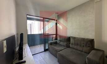 Imagem 4: Apartamento Mobiliado com Varanda 40m² Lavanderia Edf. Golden View