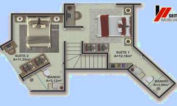 Imagem 5: Duplex a venda Itacorubi Florianópolis