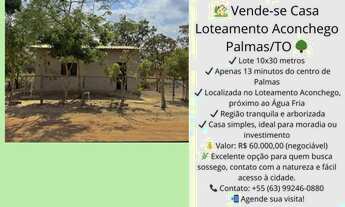 Imagem: Casa palmas próxima ao centro