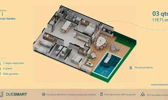 Imagem 3: Praia do Cupe, beira mar com 156m² e um rooftop exclusivo com piscina privativa, 02 vagas