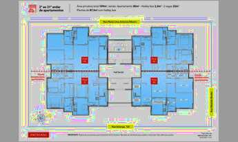 Imagem 4: Apartamento na planta 85m² 2 suites 2, vagas + Hobby Box