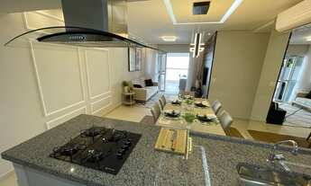 Imagem 2: Apartamento Mobiliado com 3 Dormitórios Sacada Vista Mar Porteira Fechada Aceita Financiam