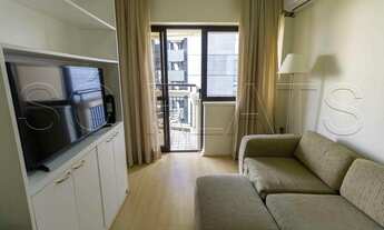 Imagem 5: Flat disponível para locação no Itaim Bibi, com fácil acesso as principais vias de São Pau