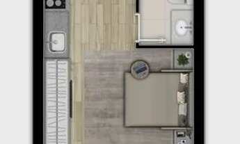 Imagem 2: Studio para venda tem 26 metros quadrados com 1 quarto em Brooklin Paulista - São Paulo