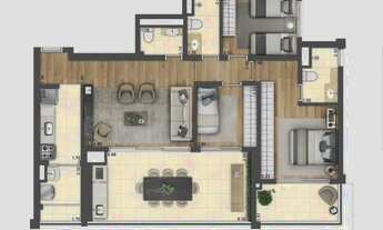 Imagem 2: Apartamento para venda tem 75 metros quadrados com 3 quartos em Sacomã - São Paulo - SP