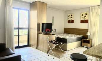 Imagem 1: Flat mobiliado para alugar no setor Oeste - Goiânia - GO