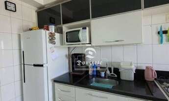 Imagem 2: Apartamento com 2 dormitórios para alugar, 56 m² por R$ 3.108,00/mês - Campestre - Santo A