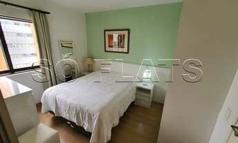 Imagem 6: Flat em Moema com rápido acesso ao Parque do Ibirapuera e ao metrô para locação imediata