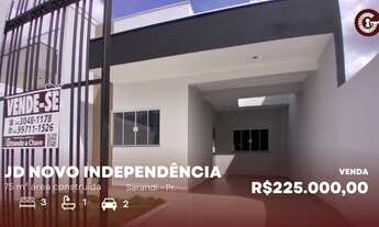 Imagem: Residência Jd. Novo Independência